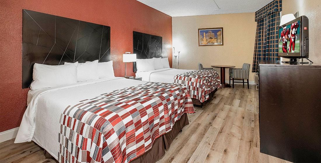 Red Roof Inn & Suites Macon Exteriör bild